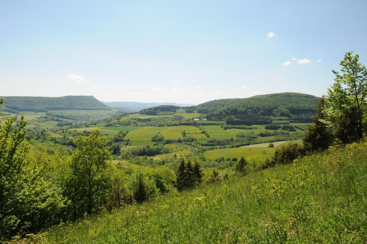 Landgasthof Heldenberg Lauterstein Esterno foto